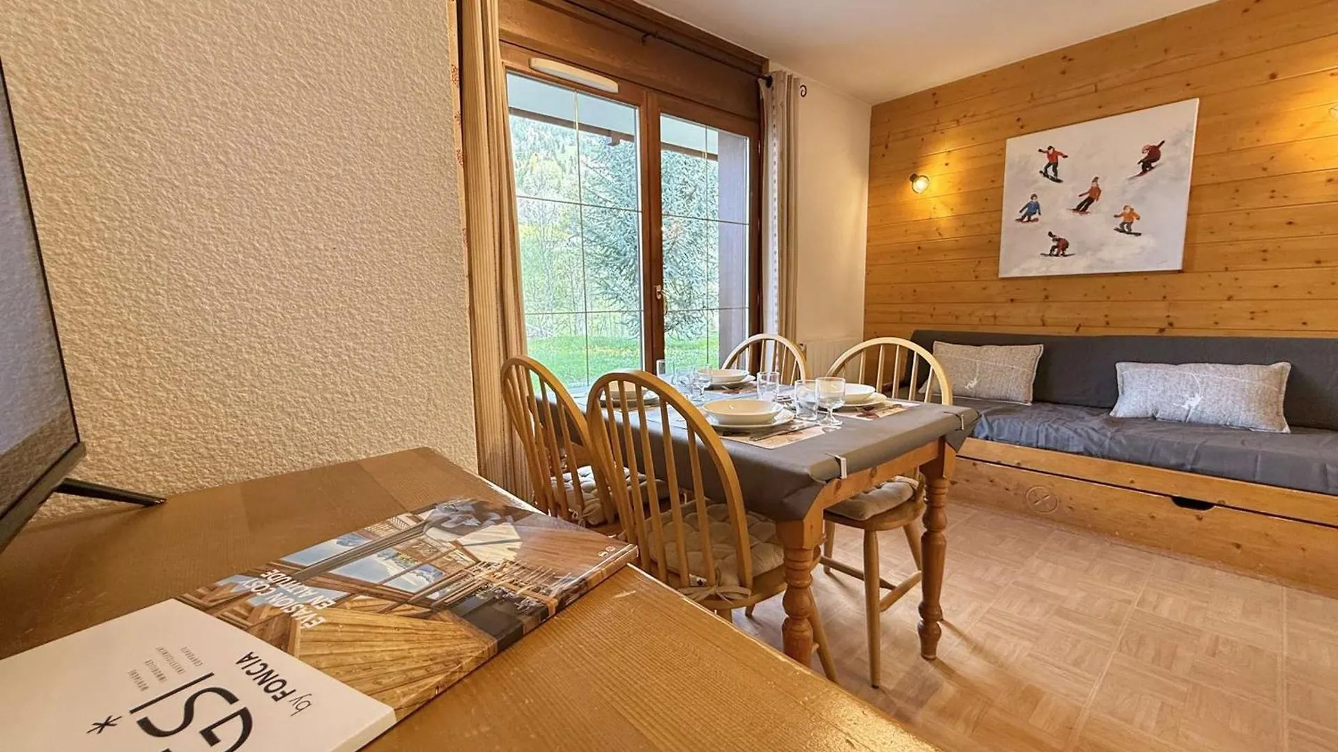 Apartmán Appartement Cosy A Flumet Avec Parking Et Piscine - Fr-1-603-121 Francie