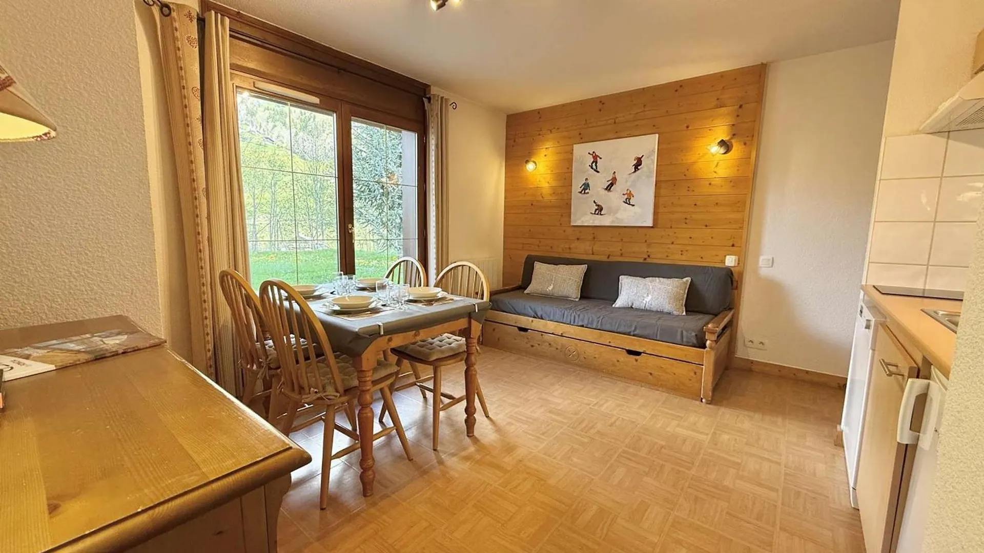 Apartmán Appartement Cosy A Flumet Avec Parking Et Piscine - Fr-1-603-121